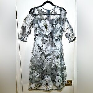 Organza Floral Dress